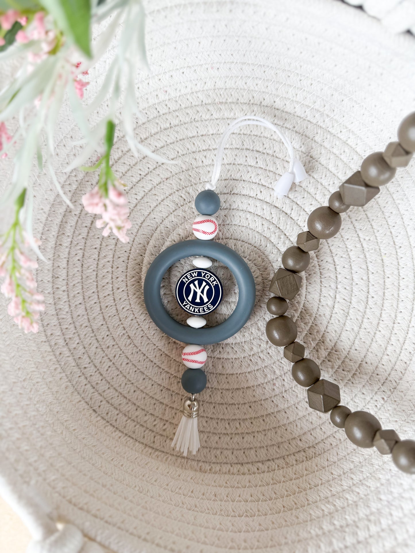 New York Yankees Car Charm