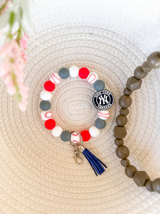 New York Yankees Wristlet Keychain