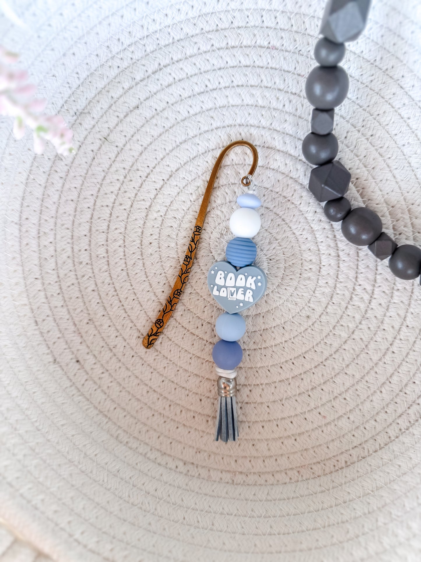 Book Lover Bookmark (Blue)
