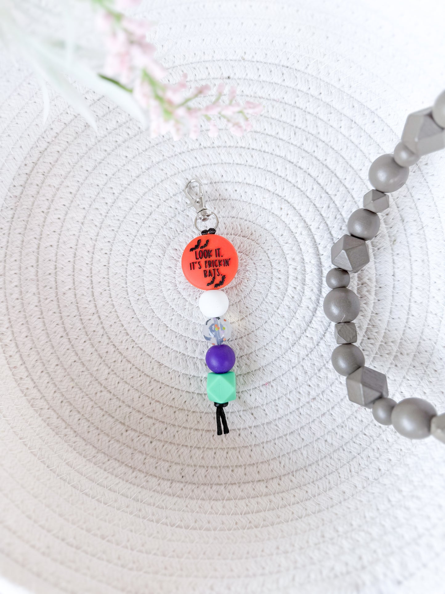 Frickin’ Bats Keychain (Orange)