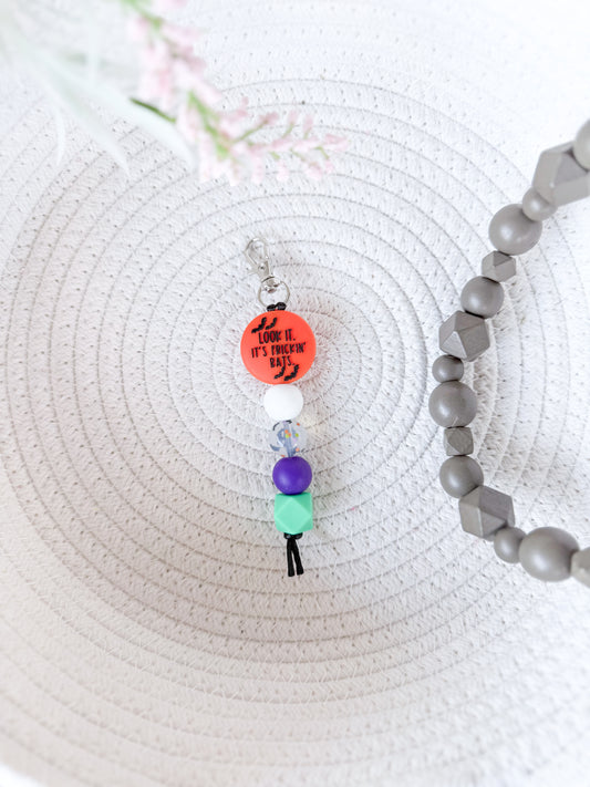 Frickin’ Bats Keychain (Orange)