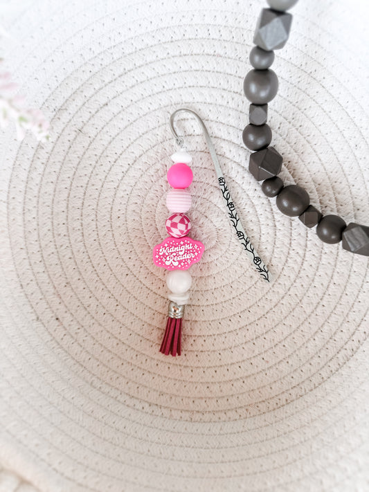 Midnight Reader Bookmark (Pink)