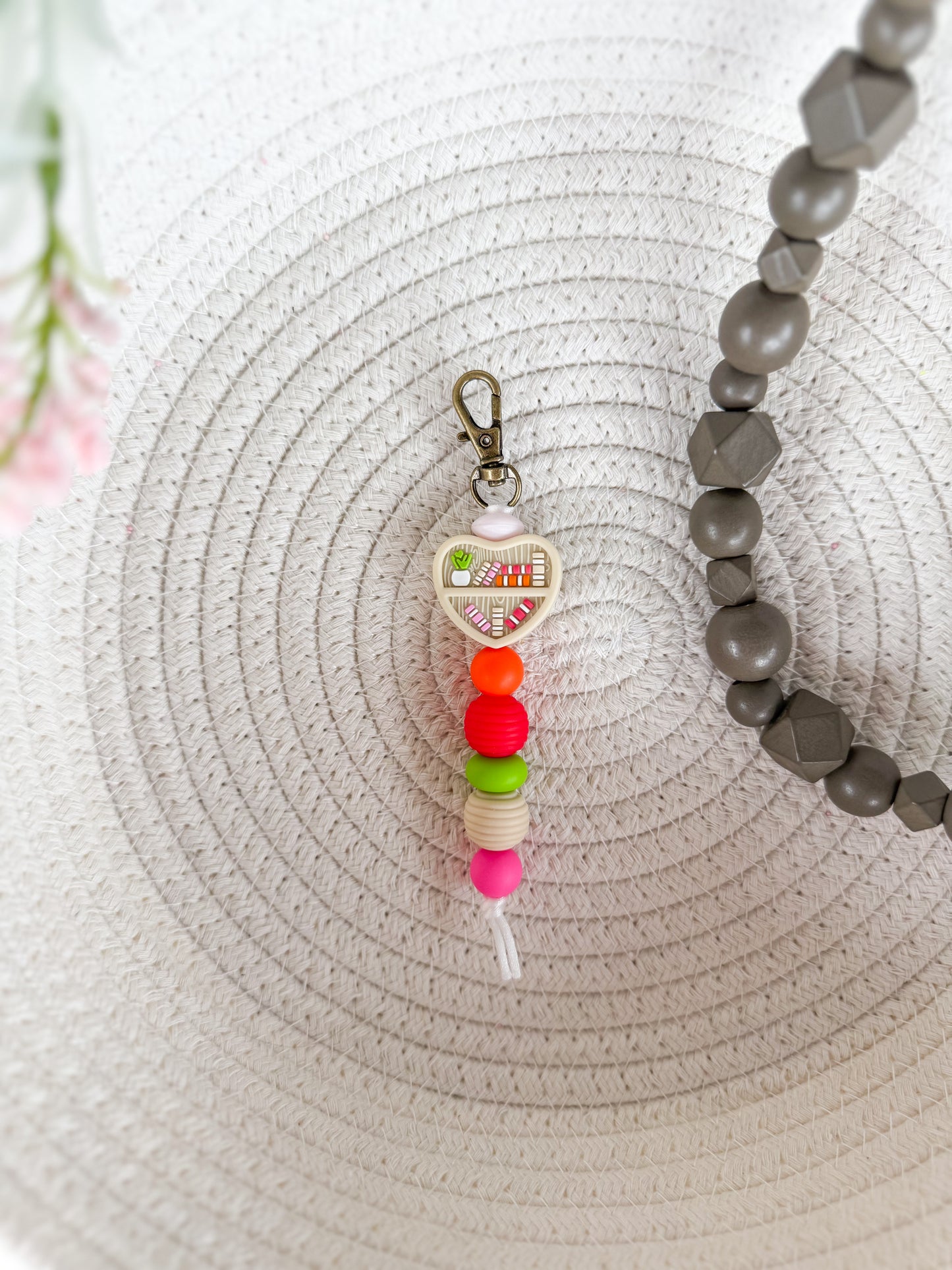 Book Nook (Light) Keychain