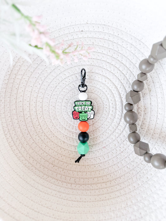 Halloween Bucket Keychain