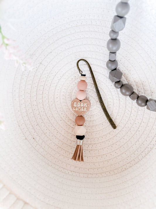 Book Lover Bookmark (Natural)