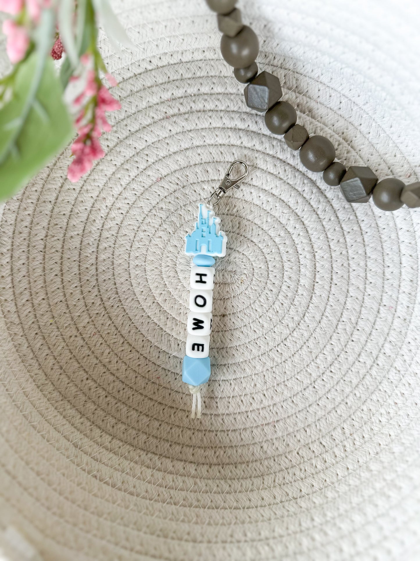 James and Jane Co Disney Roads Take Me Home Cute Hand Made Keychain