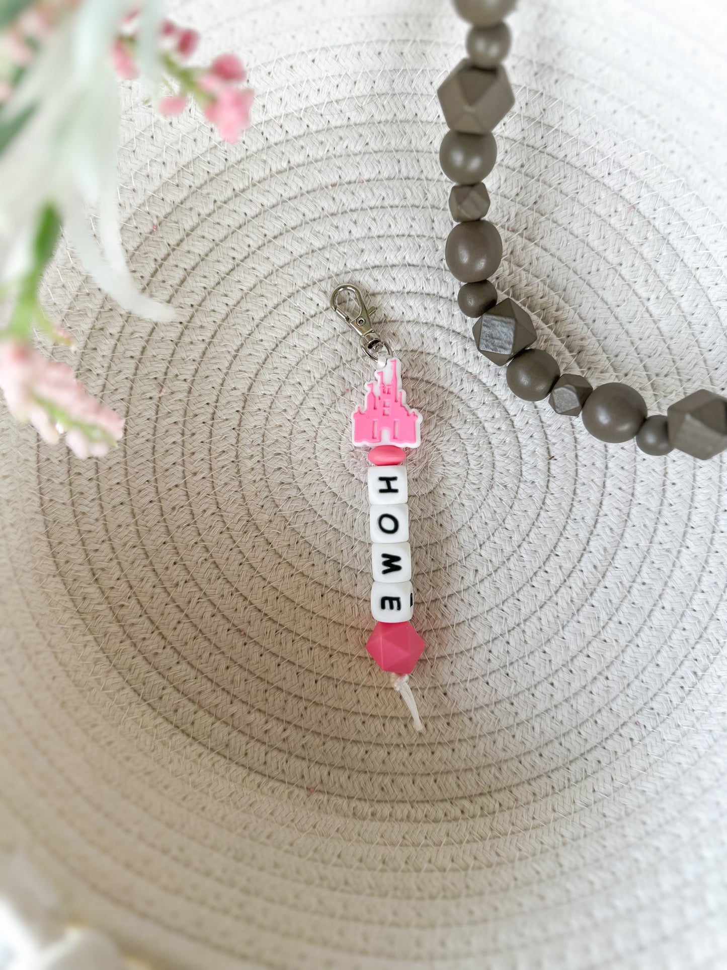 James and Jane Co Disney Roads Take Me Home Cute Hand Made Keychain