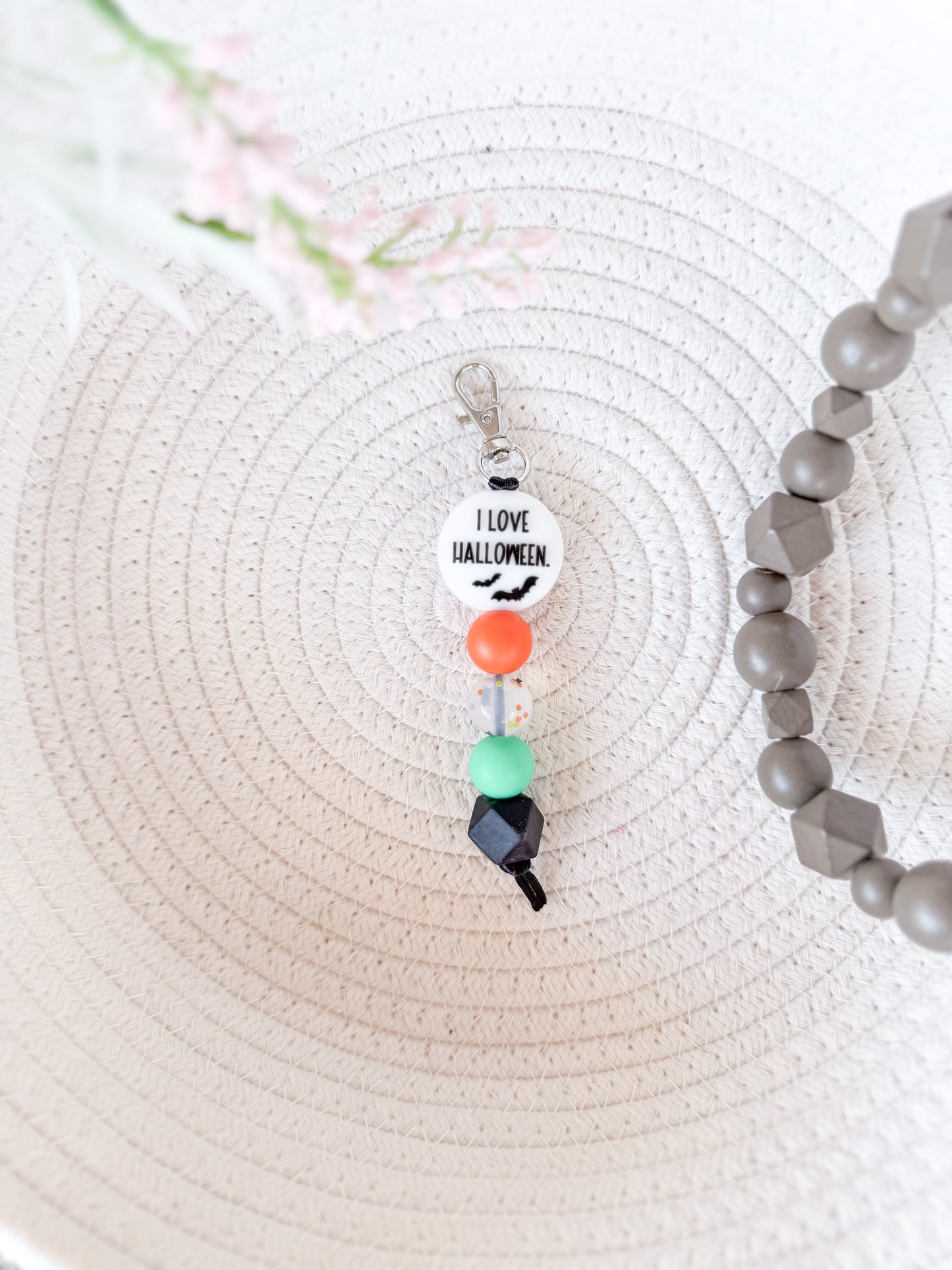 Frickin’ Bats Keychain (White)