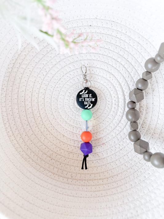 Frickin’ Bats Keychain (Black)