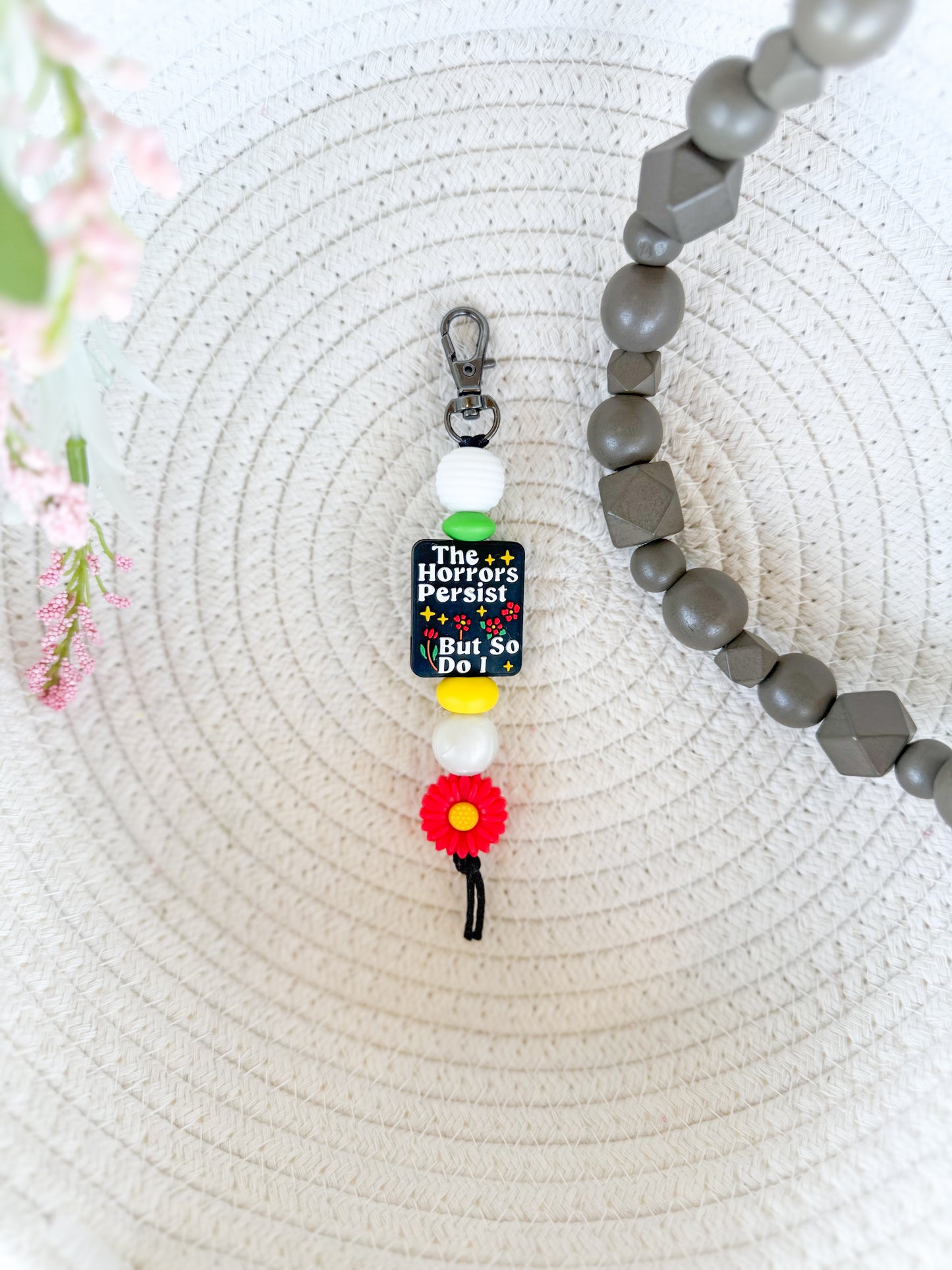 Horrors Persist Funny Hand Made Keychain James and Jane Co